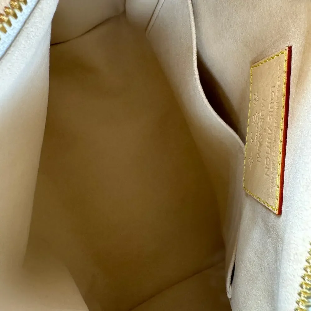 Louis Vuitton Murakami Speedy 25 bag Multicolor LV X TM monogram White Blanc